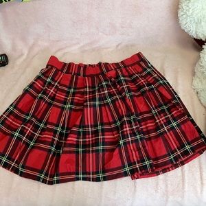 Plaid Skirt